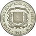 Monnaie, Dominican Republic, 10 Pesos, 1975, SPL, Argent, KM:38