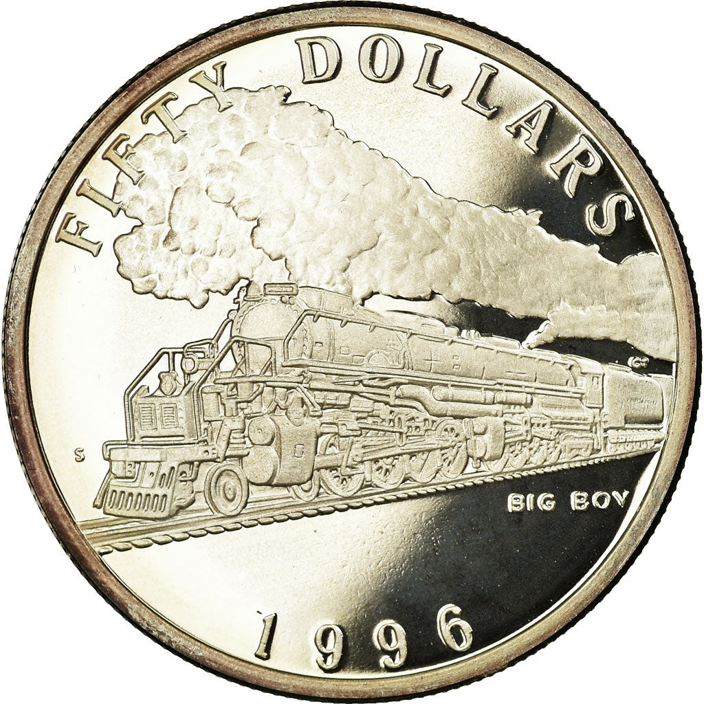 Moneta, Isole Marshall, 50 Dollars, 1996, Roger Williams , Proof, SPL, Argento
