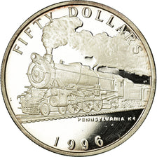 Monnaie, Marshall Islands, 50 Dollars, 1996, Roger Williams , Proof, SPL