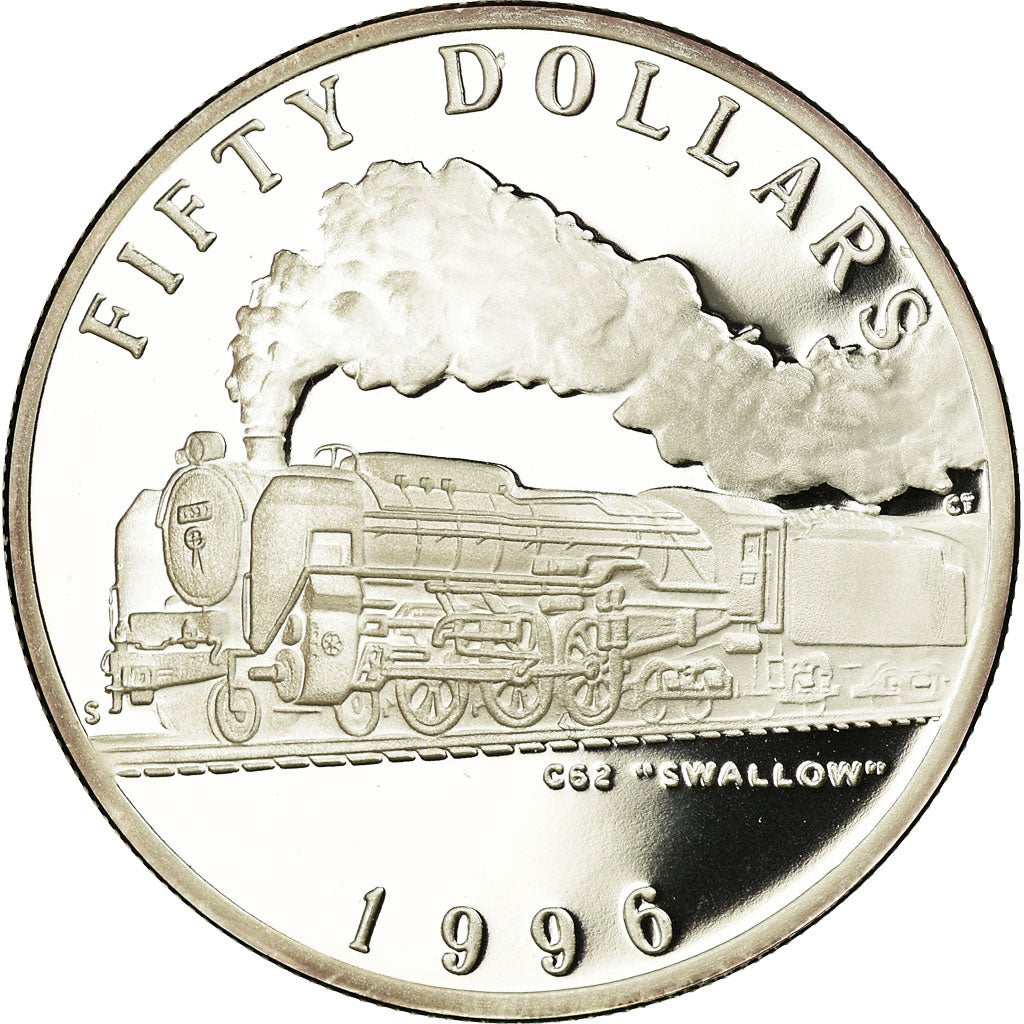 Moneta, Isole Marshall, 50 Dollars, 1996, Roger Williams , Proof, SPL, Argento