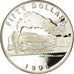 Moneta, Isole Marshall, 50 Dollars, 1996, Roger Williams , Proof, SPL, Argento