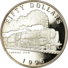 Moneta, Isole Marshall, 50 Dollars, 1996, Roger Williams , Proof, SPL, Argento