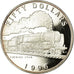 Moneta, Isole Marshall, 50 Dollars, 1996, Roger Williams , Proof, SPL, Argento