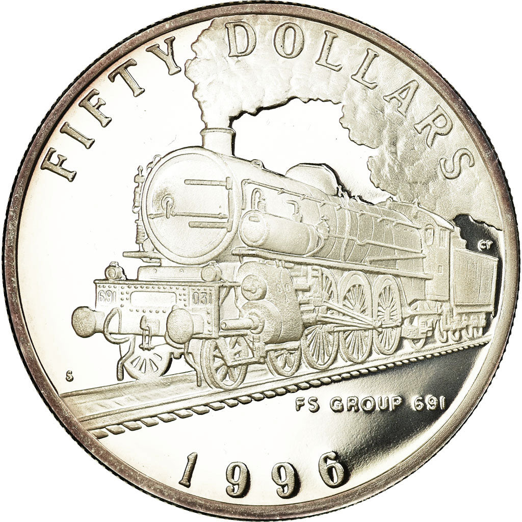 Coin, Marshall Islands, 50 Dollars, 1996, Roger Williams , Proof, MS(63)