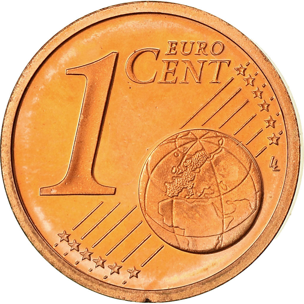 France, Euro Cent, 2002, BE, MS(63), Copper Plated Steel, KM:1282