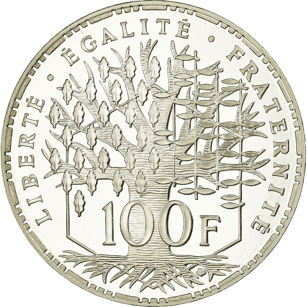 Coin, France, Panthéon, 100 Francs, 2000, Paris, BE, MS(65-70), Silver