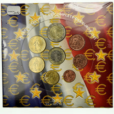 France, 1 Cent to 2 Euro, 2003, MS(65-70)