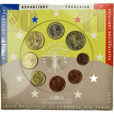 France, 1 Cent to 2 Euro, 2011, MS(65-70)