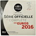 France, 1 Cent to 2 Euro, 2016, MS(65-70)