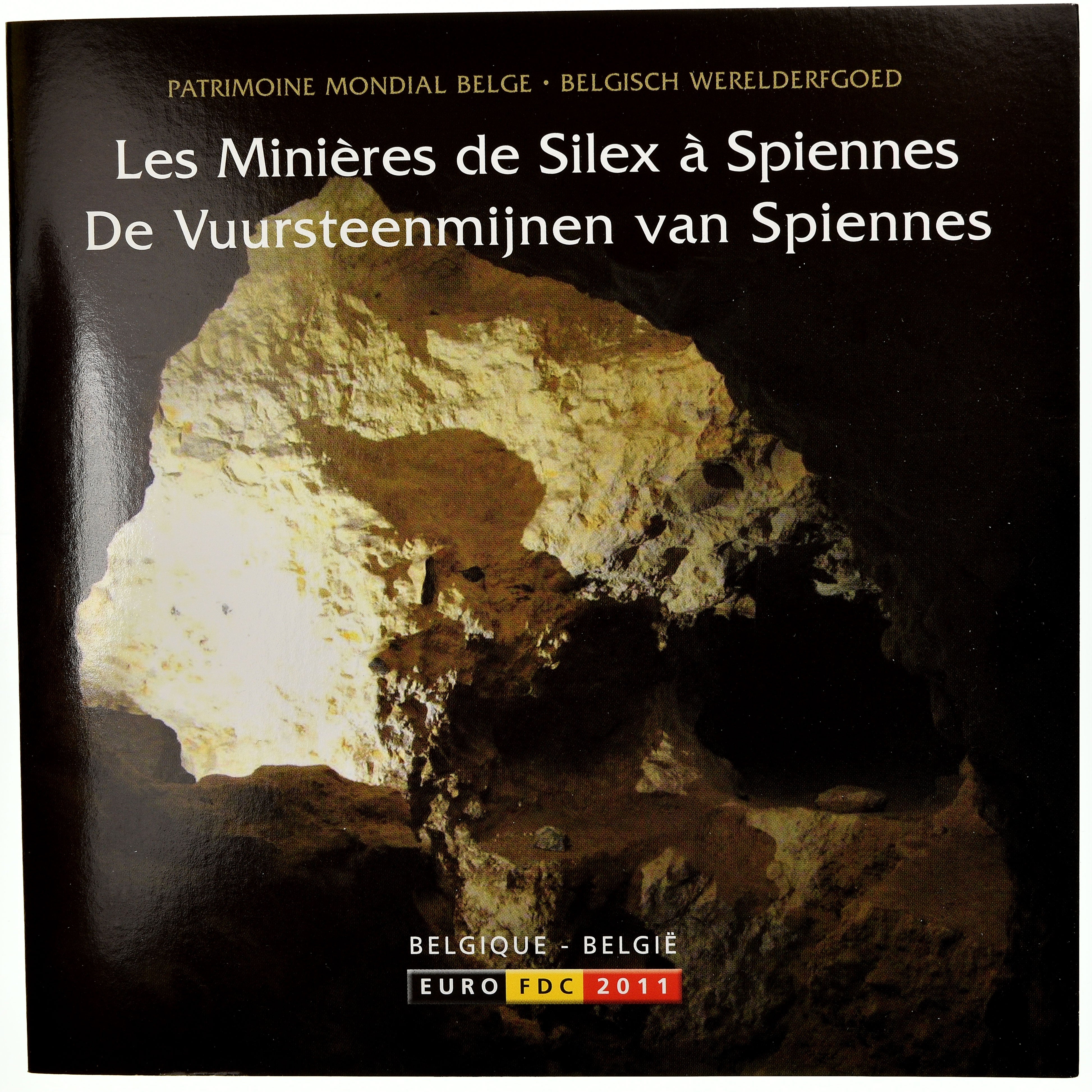 Belgique, 1 Cent to 2 Euro, 2011, FDC, (No Composition)