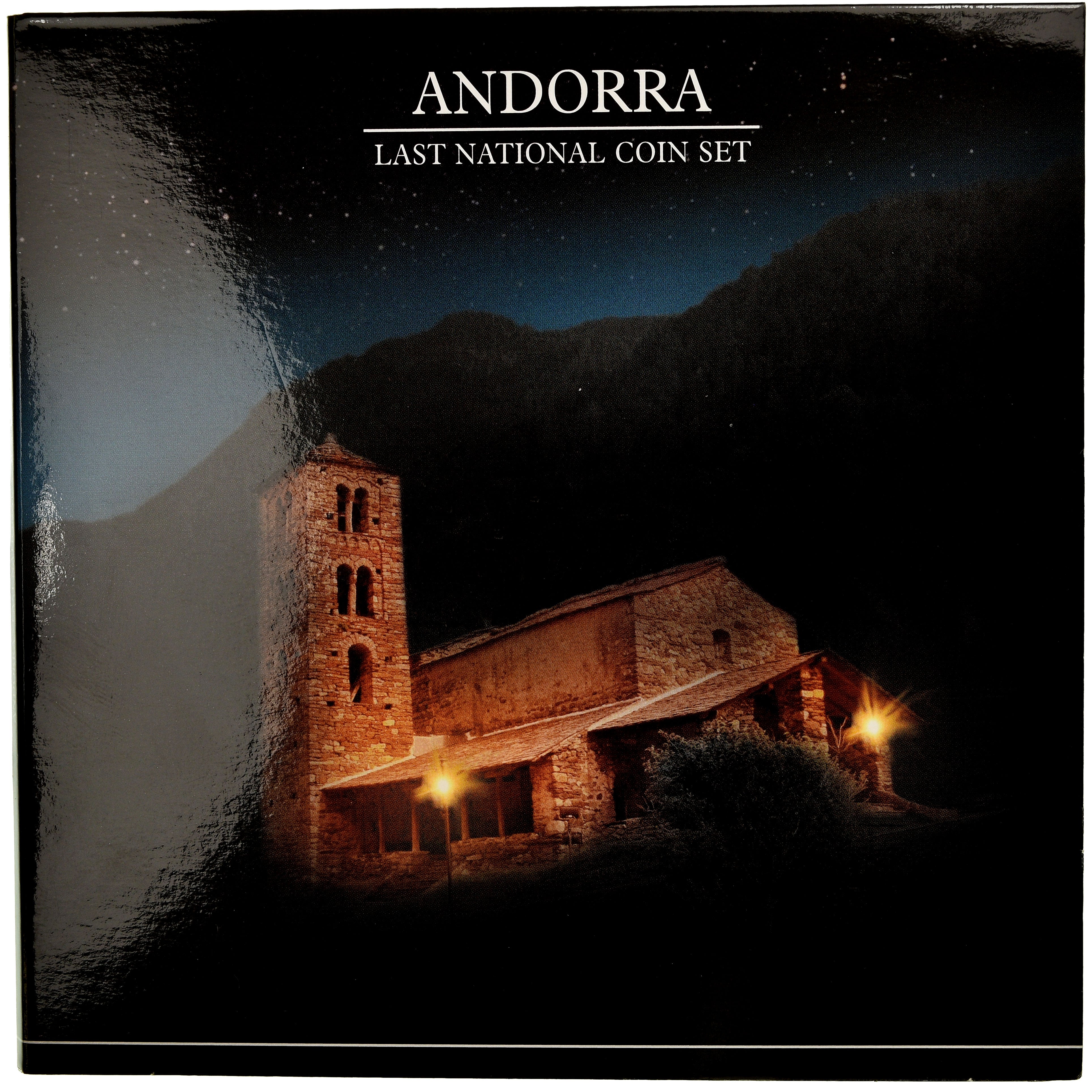 Coin, Andorra, 1 centime à 1 diner, 2013, MS(65-70)