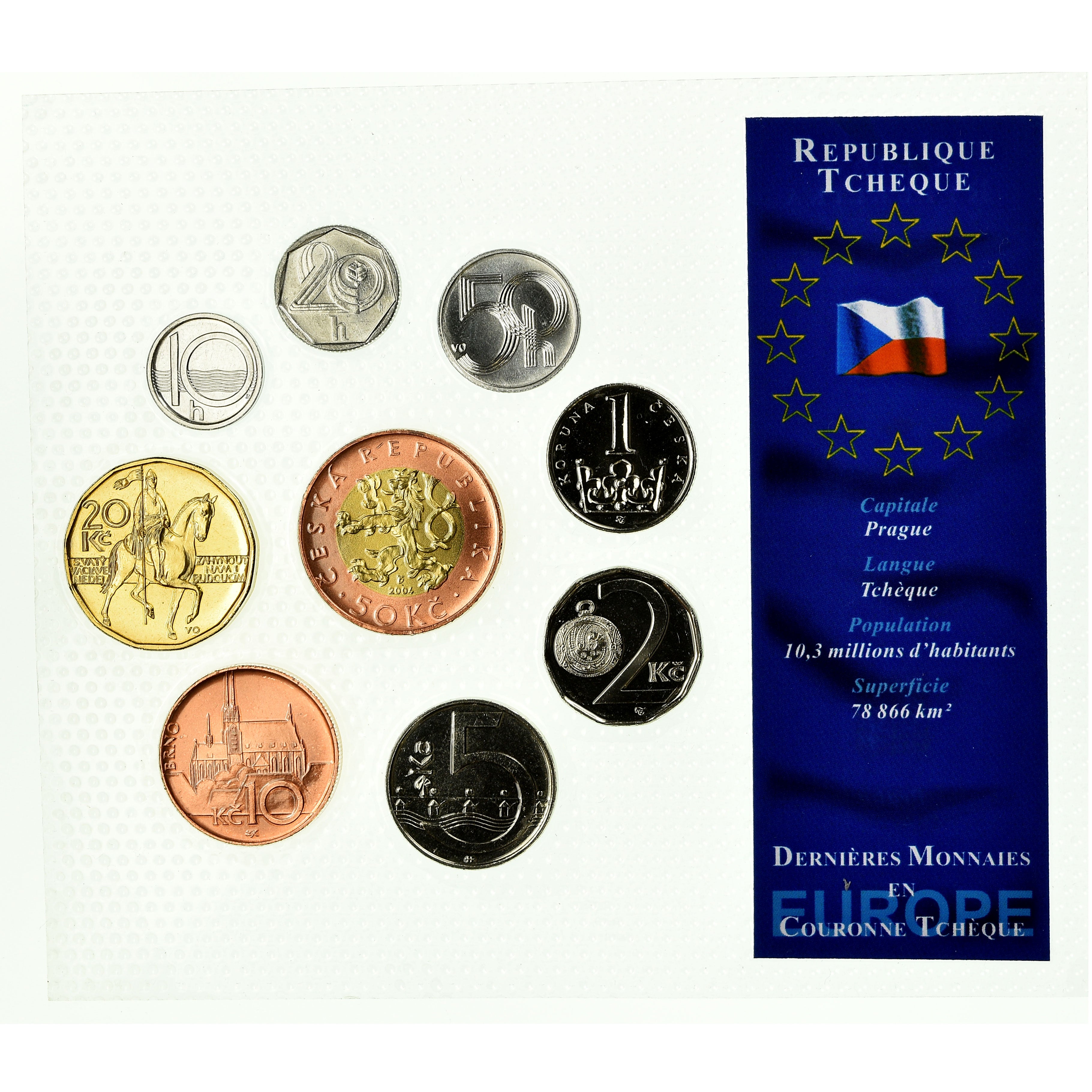 Münze, Tschechische Republik, Set, 2004, STGL, (No Composition)