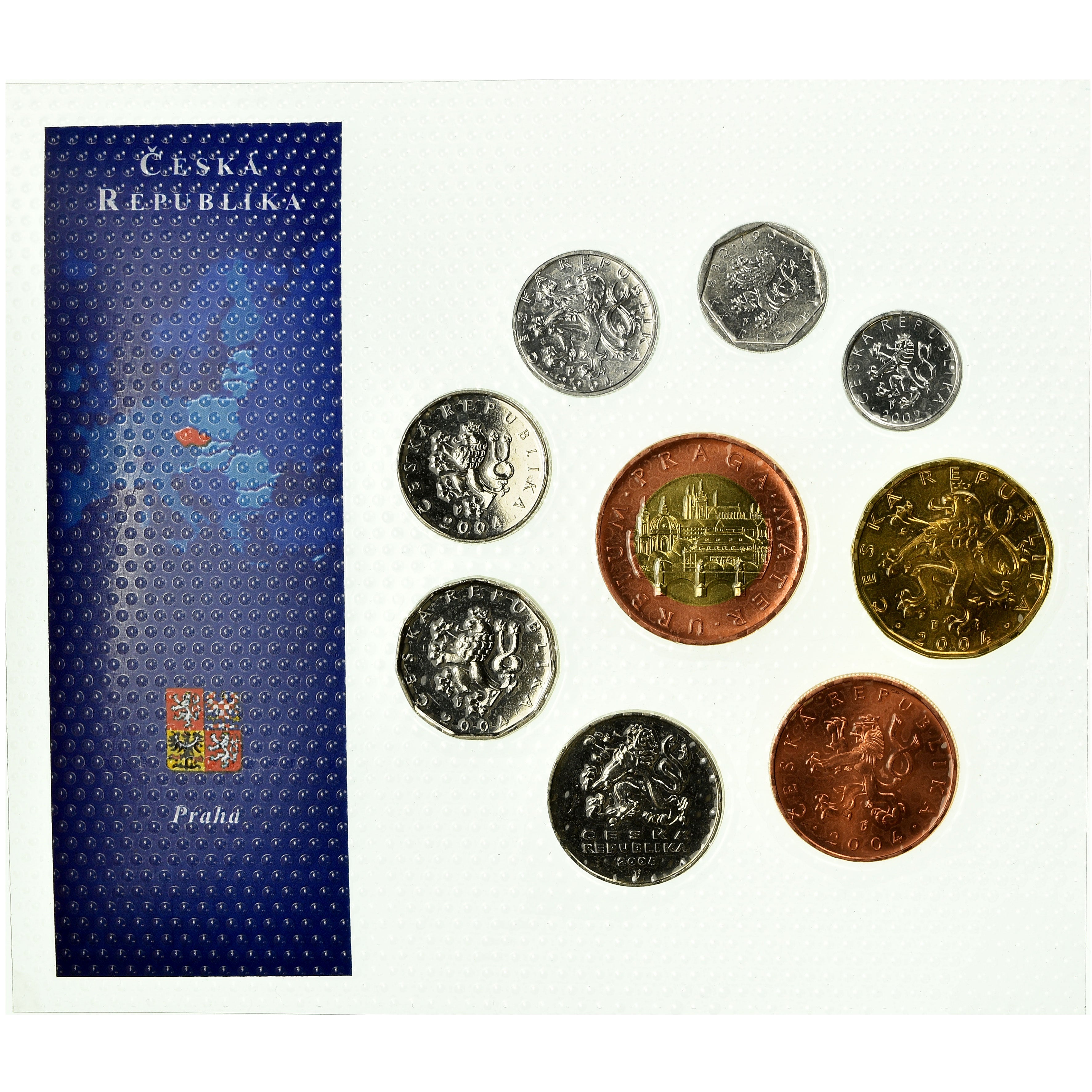 Münze, Tschechische Republik, Set, 2004, STGL, (No Composition)