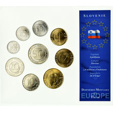 Munten, Slovenië, Set, Gemengde jaren, FDC, (No Composition)