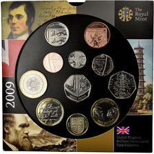 Münze, Großbritannien, Set, 2009, STGL, (No Composition)