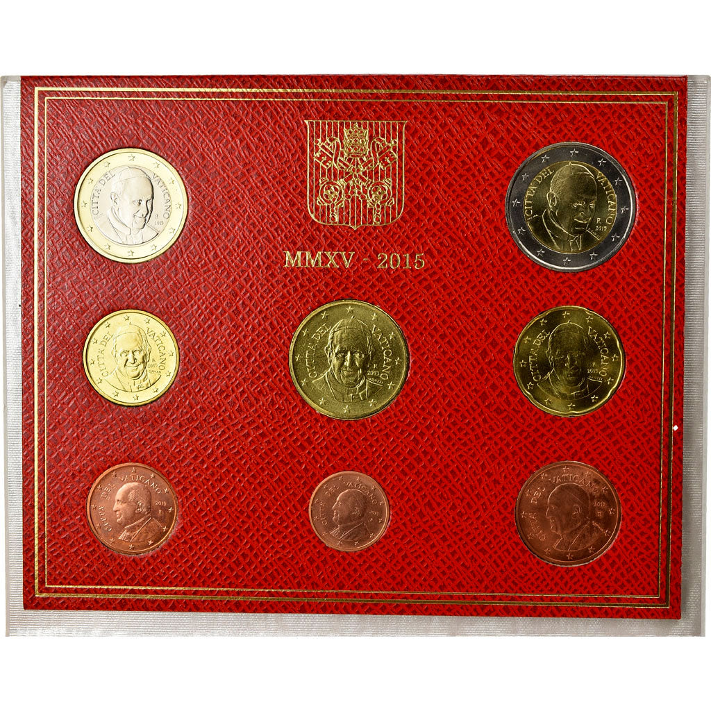 Vaticano, Set, Le Pape François, 2015, FDC, N.C.