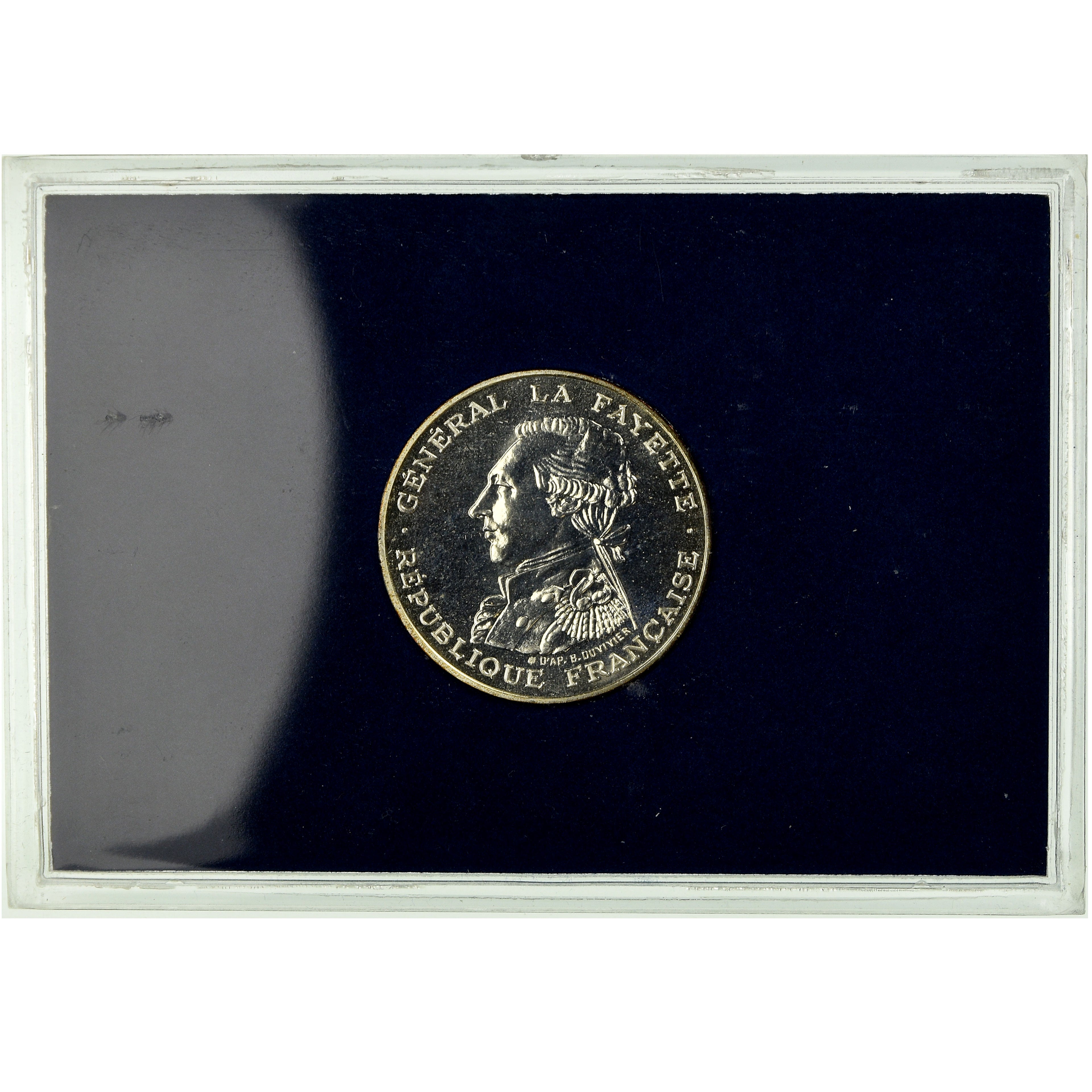 Coin, France, Lafayette, 100 Francs, 1987, MS(65-70), Silver, KM:962