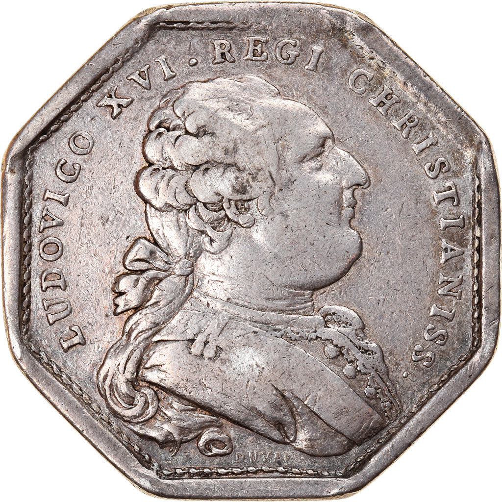Francja, Token, Królewskie, Louis XVI, Assemblée du Clergé et Jetons