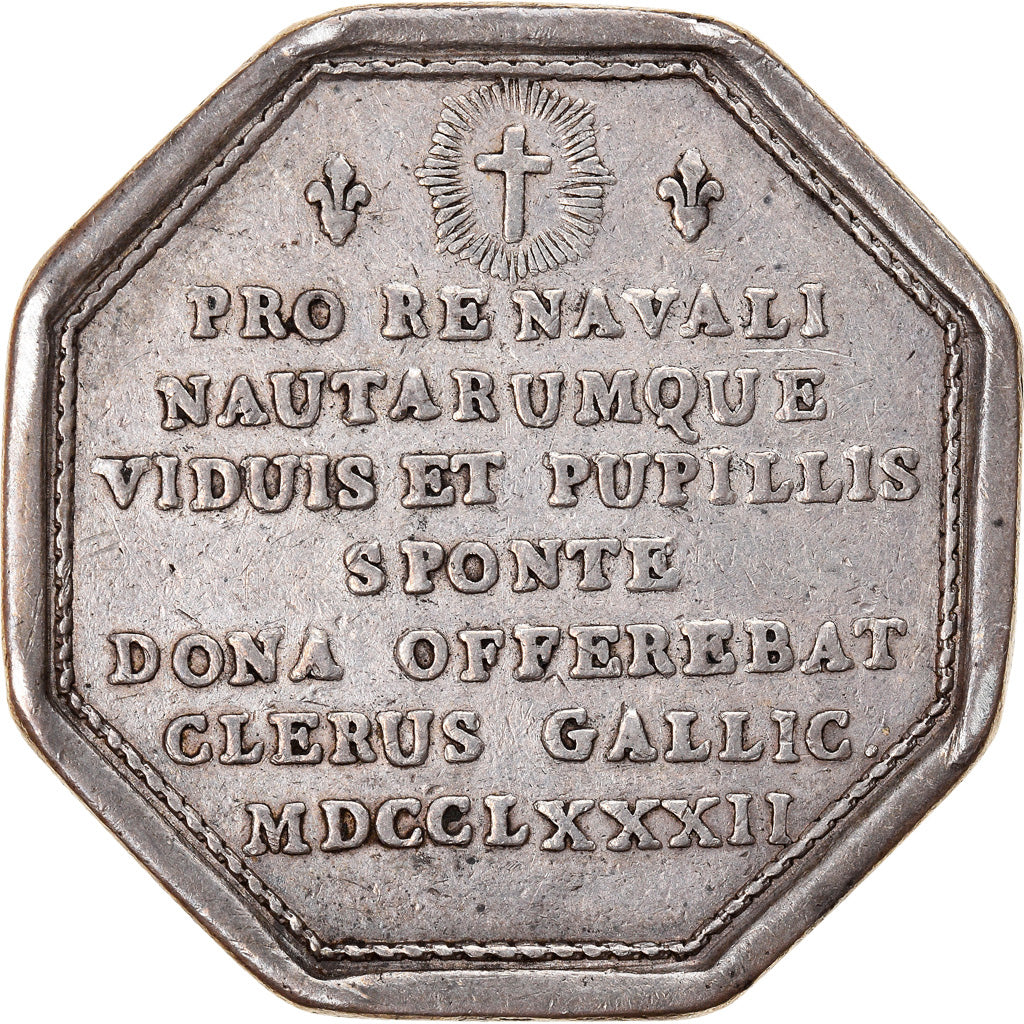 Francja, Token, Królewskie, Louis XVI, Assemblée du Clergé et Jetons