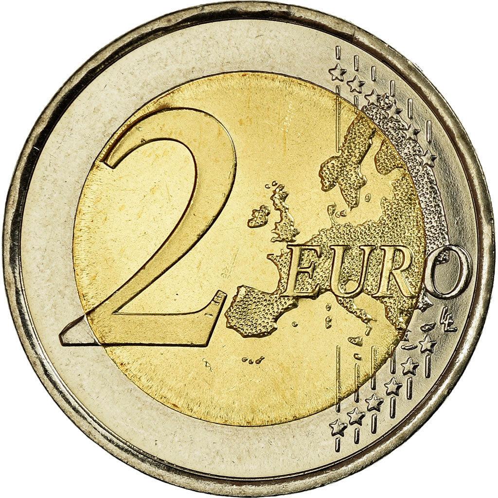 España, 2 Euro, Grotte d'Altamira, 2013, SC, Bimetálico