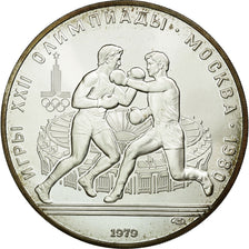 Moneda, Rusia, 10 Roubles, 1979, SC, Plata, KM:170