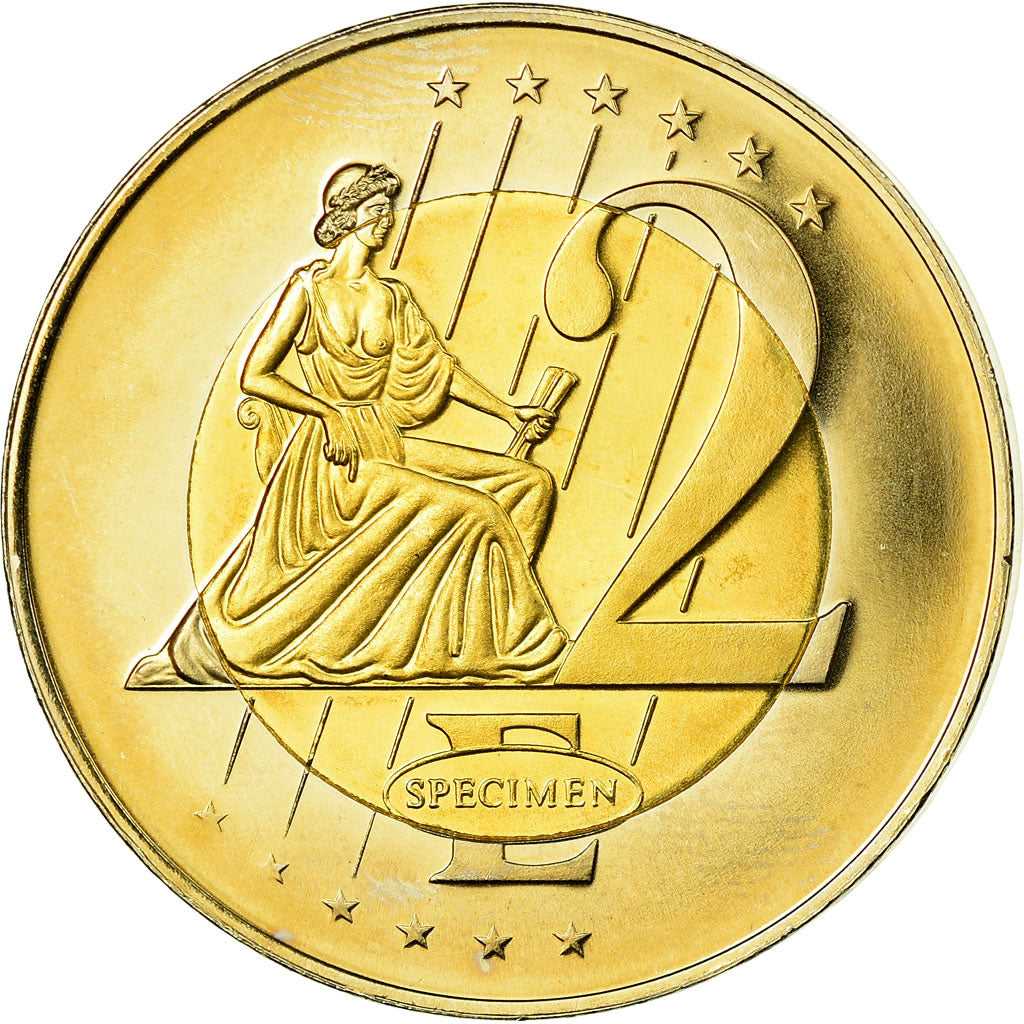 Repubblica Ceca, 2 Euro, 2003, SPL, Bi-metallico
