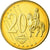 Cypr, 20 Euro Cent, 2003, MS(63), Mosiądz