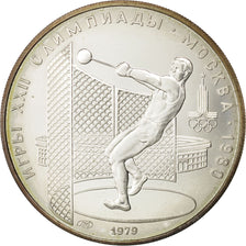 RUSSIA, 5 Roubles, 1979, KM #167, VF(20-25), Silver, 16.60