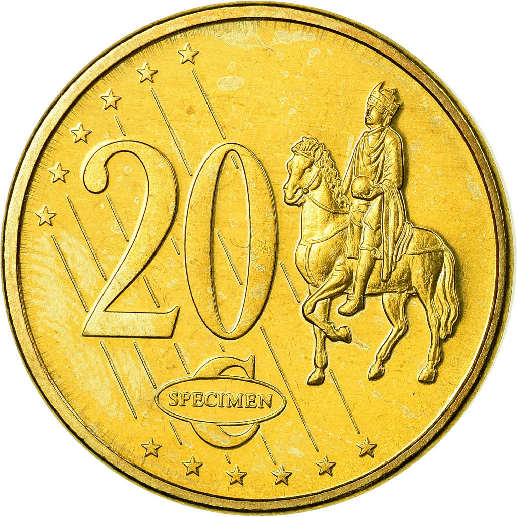 Great Britain, 20 Euro Cent, 2003, EF(40-45), Brass