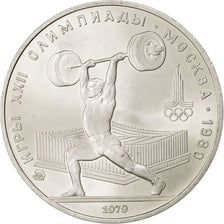 RUSSIA, 5 Roubles, 1979, KM #166, MS(63), Silver, 16.59