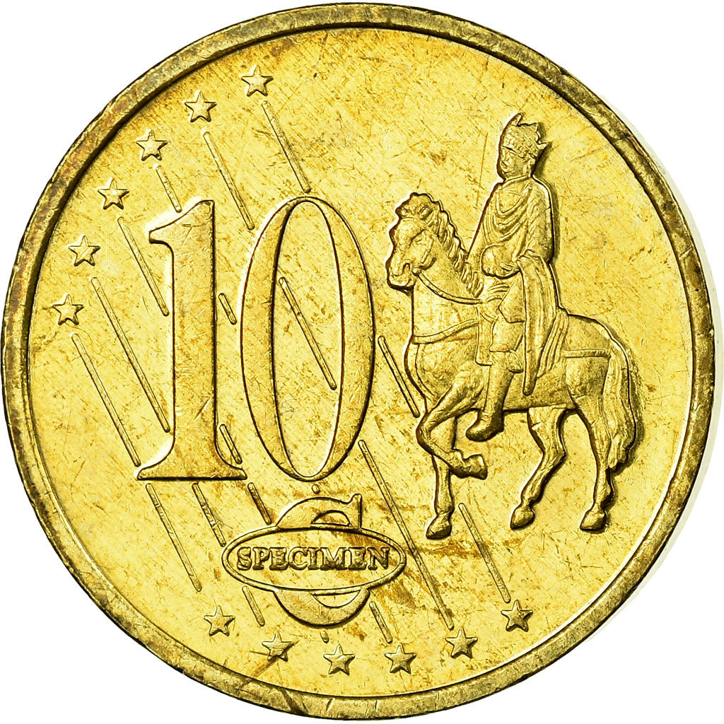 Gran Bretagna, 10 Euro Cent, 2003, BB, Ottone