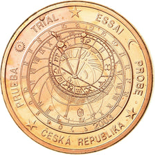 Czech Republic, 2 Euro Cent, 2003, VF(30-35), Copper Plated Steel