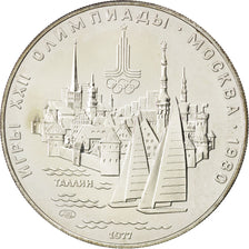 Russia, 5 Roubles, 1977, KM #Y 148, MS(63), Silver, 16.58