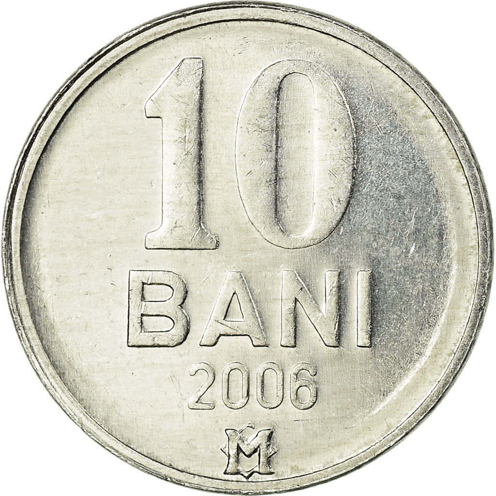 Monnaie, Moldova, 10 Bani, 2006, SPL, Aluminium, KM:7