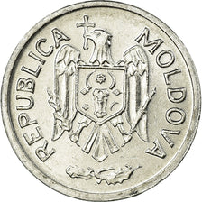 Coin, Moldova, Ban, 2000, MS(63), Aluminum, KM:1