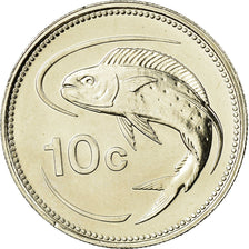 Coin, Malta, 10 Cents, 2006, British Royal Mint, MS(63), Copper-nickel, KM:96
