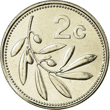 Coin, Malta, 2 Cents, 2006, British Royal Mint, MS(63), Copper-nickel, KM:94