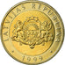 Coin, Latvia, 2 Lati, 1999, MS(63), Bi-Metallic, KM:38