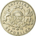 Moneda, Letonia, Lats, 1992, SC, Cobre - níquel, KM:12