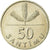 Munten, Letland, 50 Santimu, 1992, UNC-, Copper-nickel, KM:13