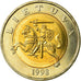 Coin, Lithuania, 5 Litai, 1998, MS(63), Bi-Metallic, KM:113