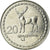 Monnaie, Géorgie, 20 Thetri, 1993, SPL, Stainless Steel, KM:80