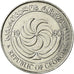 Moneda, Georgia, 10 Thetri, 1993, SC, Acero inoxidable, KM:79