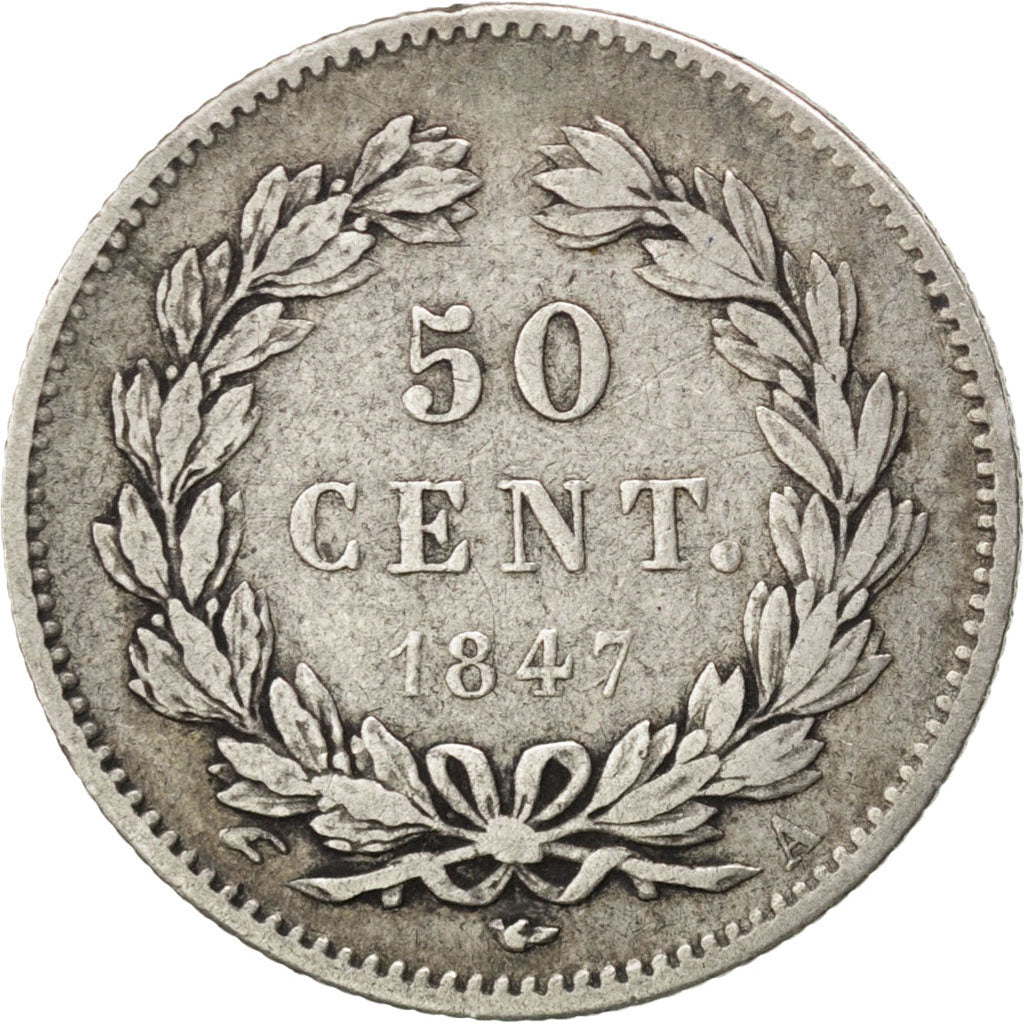 Louis Philippe Ier, 50 Centimes, KM 768.1