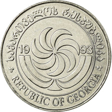 Coin, Georgia, 5 Thetri, 1993, MS(63), Stainless Steel, KM:78