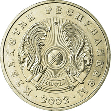 Coin, Kazakhstan, 50 Tenge, 2002, Kazakhstan Mint, MS(63), Copper-nickel, KM:41