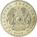 Coin, Kazakhstan, 50 Tenge, 2002, Kazakhstan Mint, MS(63), Copper-nickel, KM:41