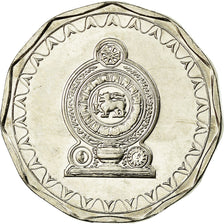 Coin, Sri Lanka, 10 Rupees, 2009, British Royal Mint, MS(63), Nickel plated