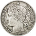 FRANCE, Cérès, Franc, 1887, Paris, KM #822.1, EF(40-45), Silver, 23, Gadoury #..