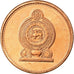 Coin, Sri Lanka, 50 Cents, 2006, MS(63), Copper Plated Steel, KM:135.2b